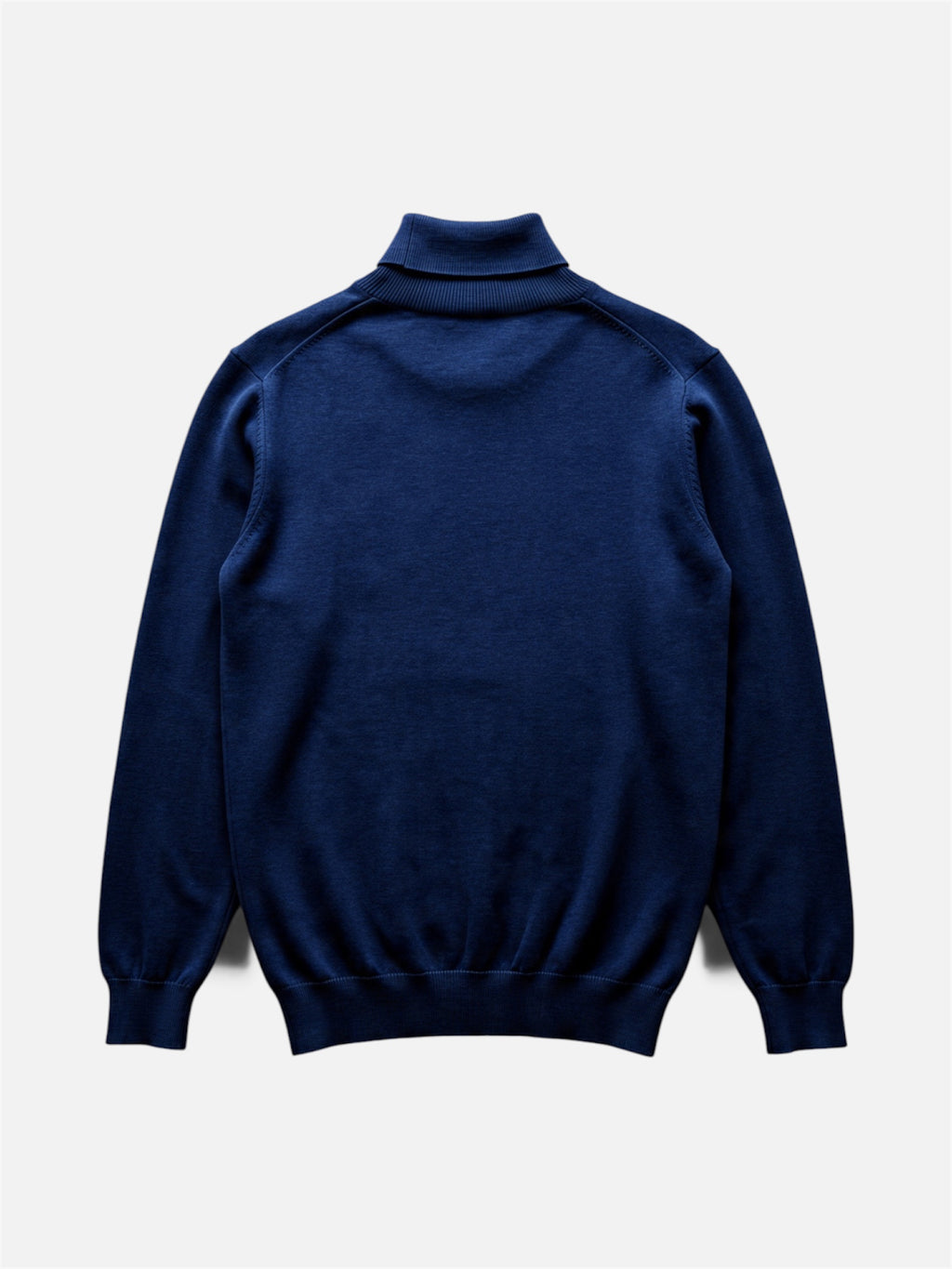 Maglione Prada Dolcevita in Lana/Cashmere Fine - Blu Notte / Navy (Taglia IT 54)