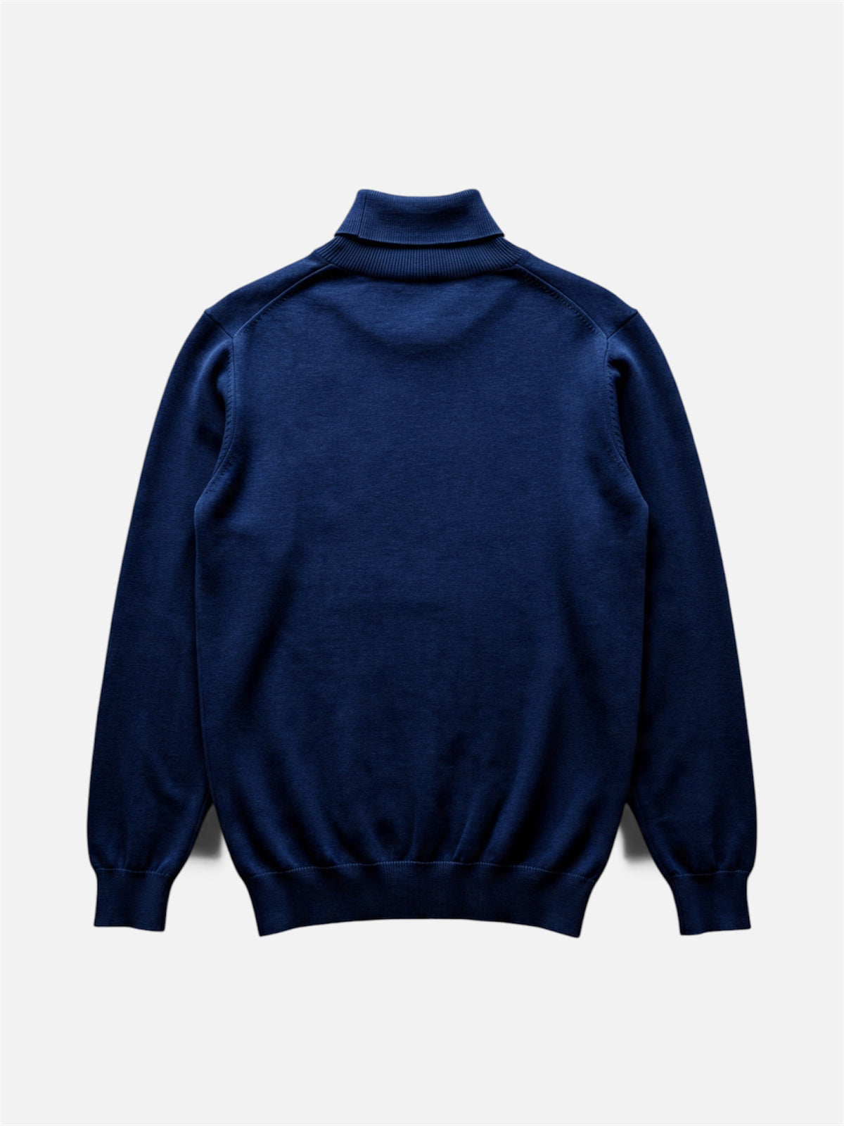 Maglione Prada Dolcevita in Lana/Cashmere Fine - Blu Notte / Navy (Taglia IT 54)