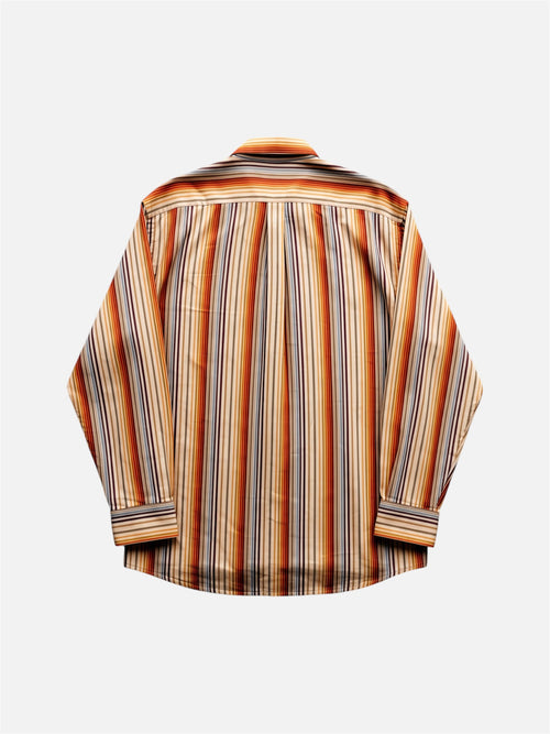 Camicia Missoni Sport Vintage a Maniche Lunghe a Righe Multicolore (Taglia M)