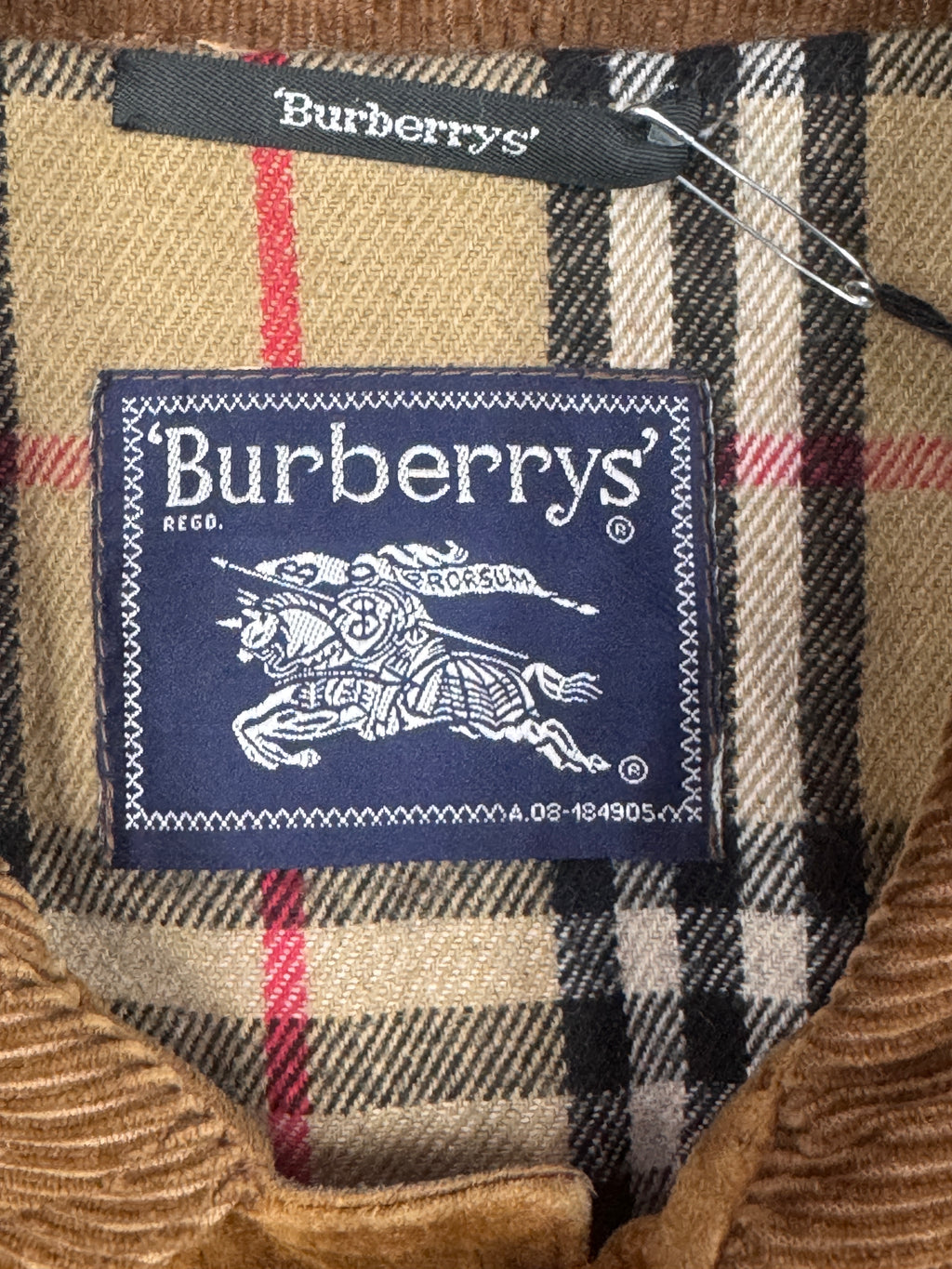 Giacca Vintage Burberry Trapuntata