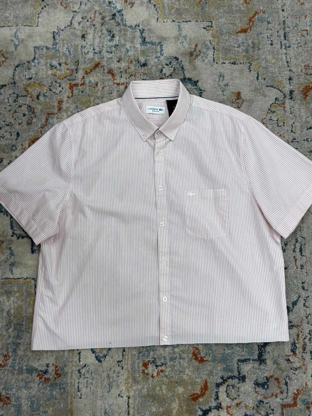 Camicia Lacoste crop