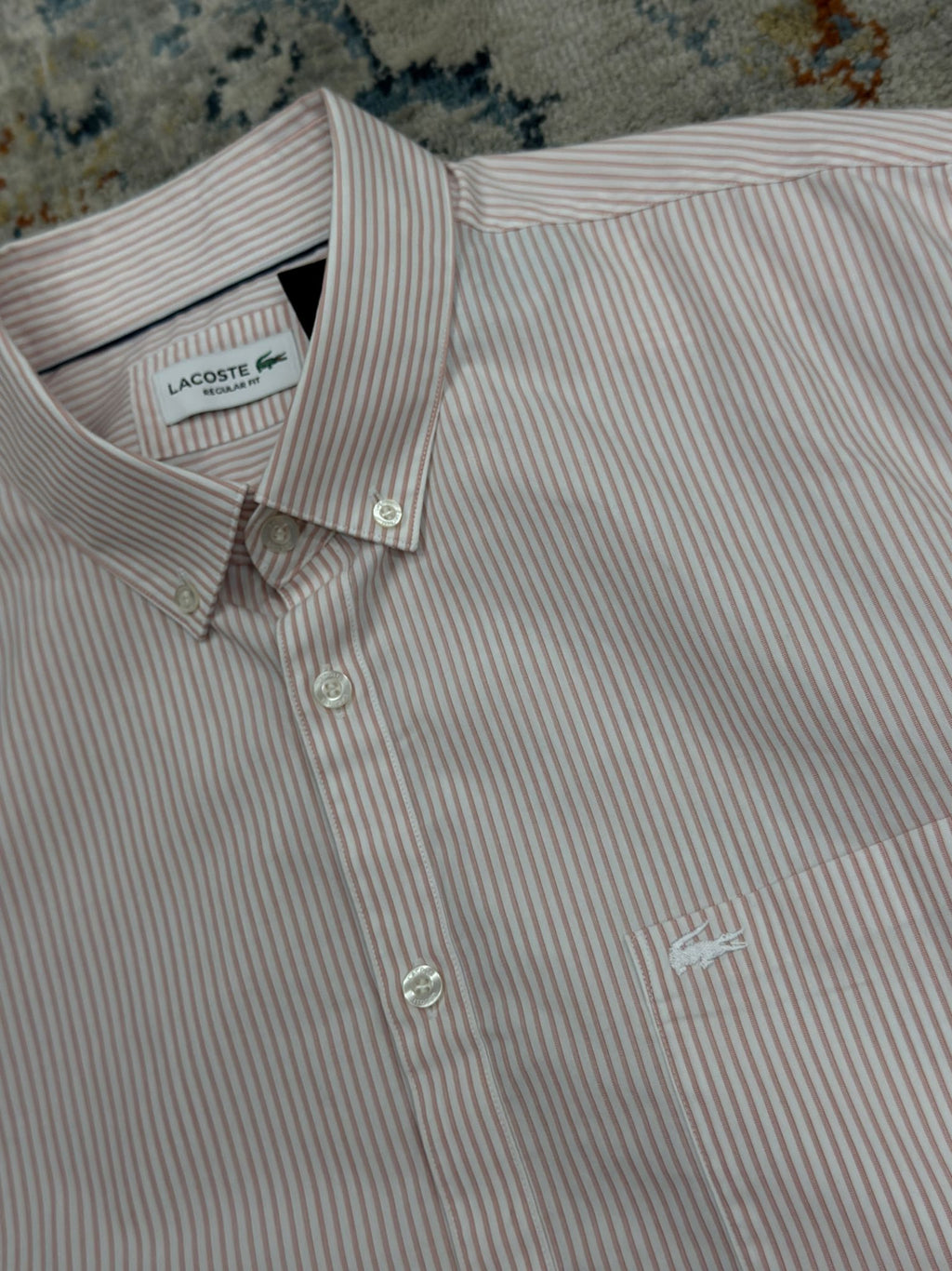 Camicia Lacoste crop