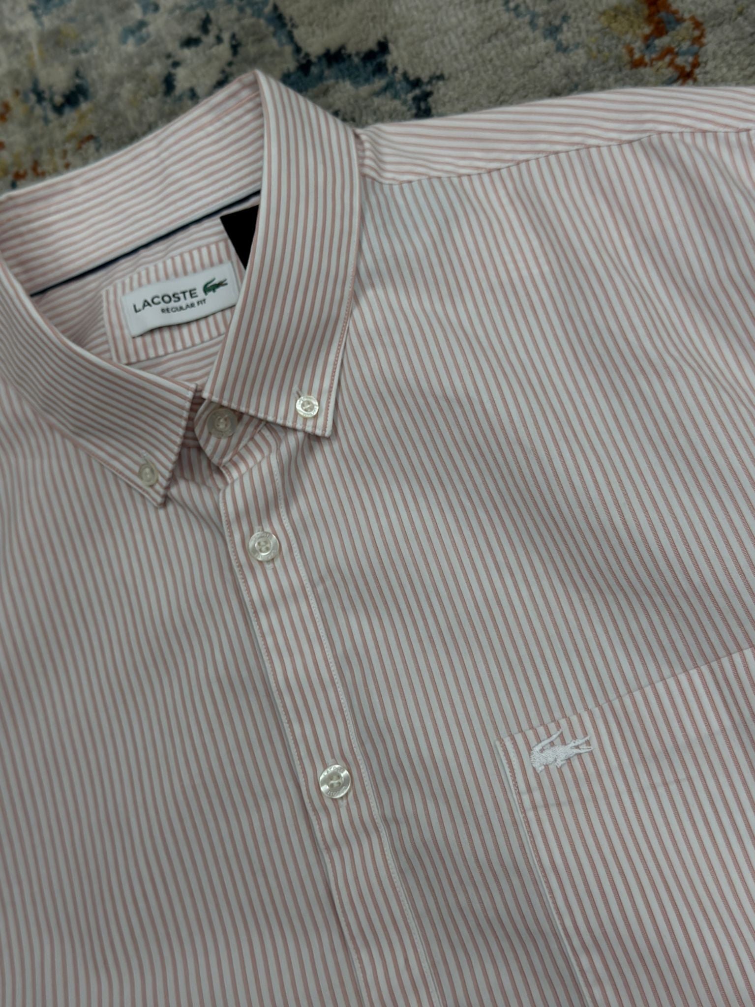 Camicia Lacoste crop