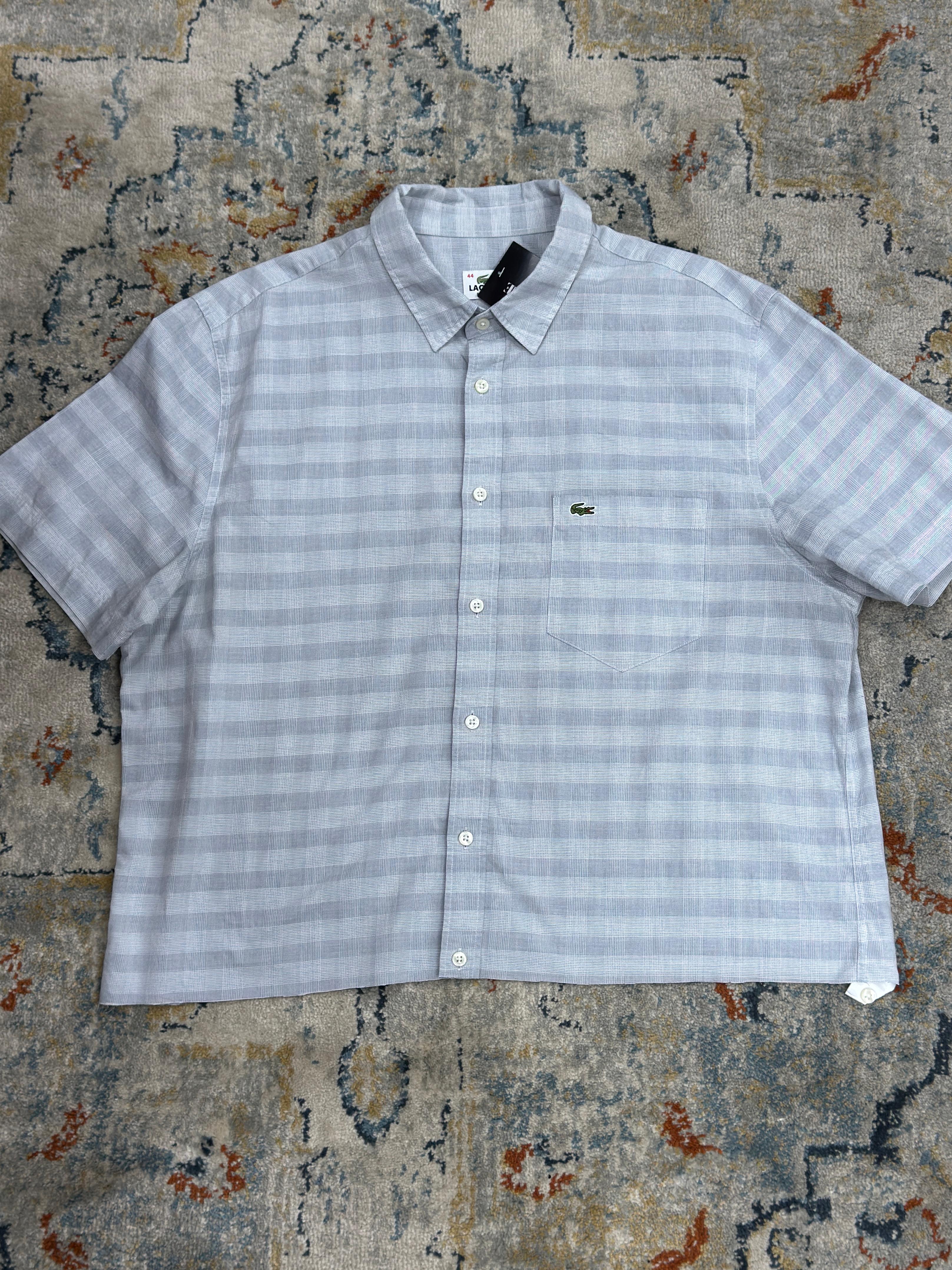 Camicia Lacoste crop
