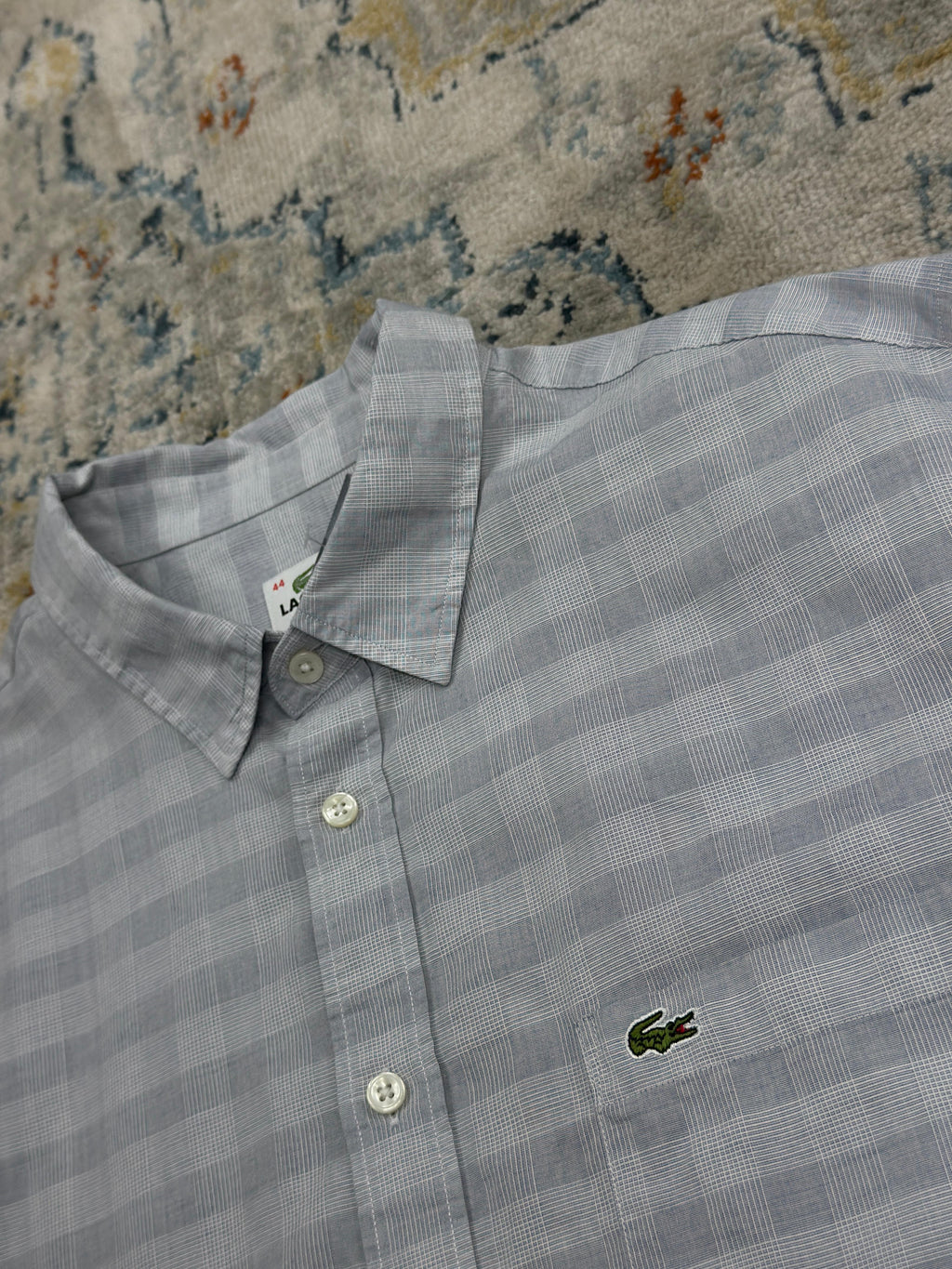 Camicia Lacoste crop